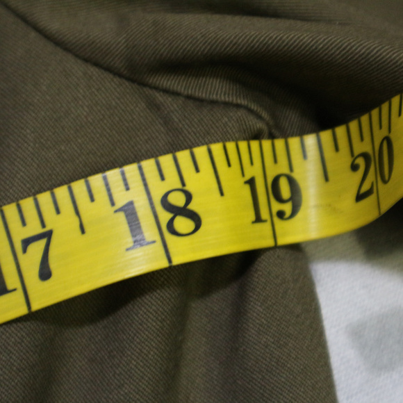 Like New RUBY RD Olive Jewel Neck Zip Denim Jacket - Picture 5 of 5